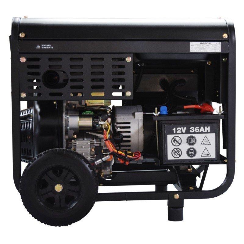 Generador eléctrico diésel HYUNDAI DHY8500LEK-T 8,1 kVA