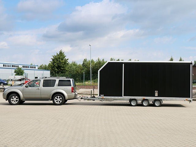 Rimorchio auto Vezeko Cargo Race Master 230x550cm altezza: 210cm 3,5t
