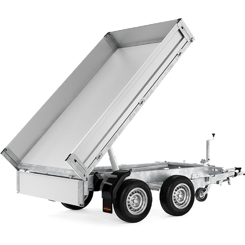 Rimorchio ribaltabile idraulico 2 assi TASKER 400/2C – 3500 kg