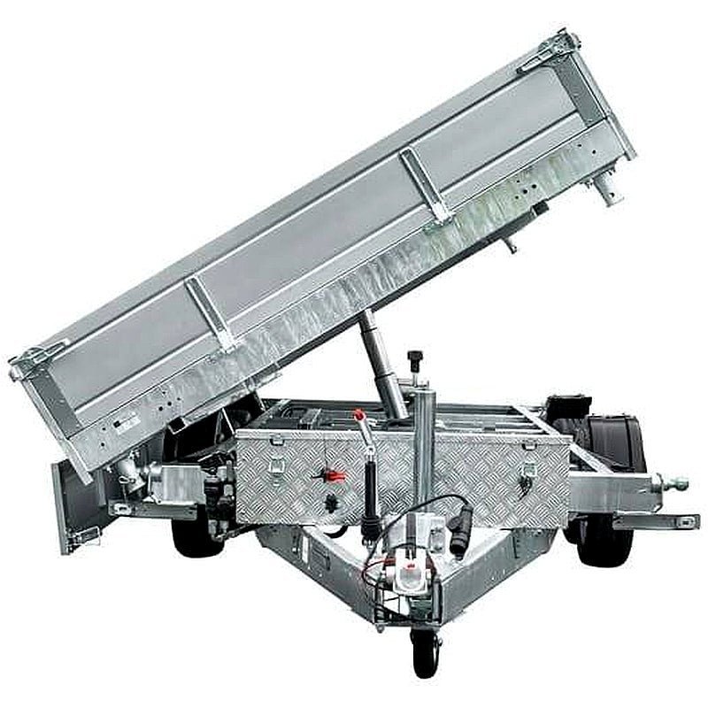 Rimorchio ribaltabile idraulico 3 assi 6m 3500kg UNITRAILER TASKER