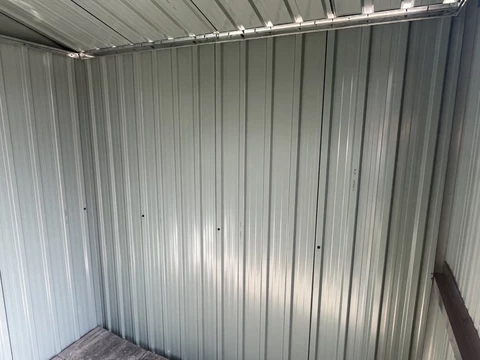 Capanno in metallo per attrezzi Helsinki 2,4 x 3 m StoreBoss color antracite