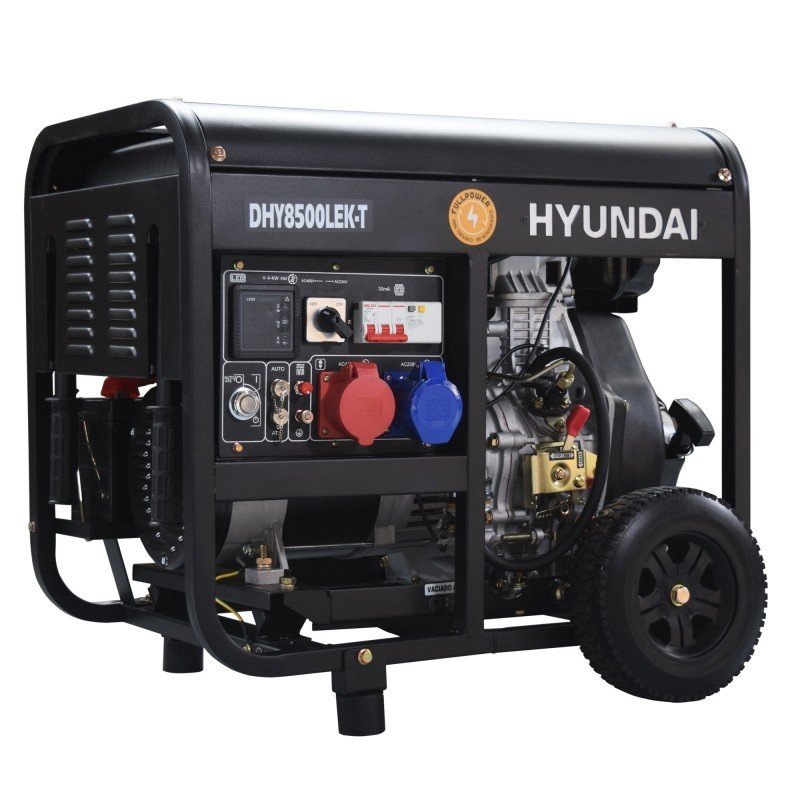 Stromerzeuger Diesel HYUNDAI DHY8500LEK-T 8,1 kVA