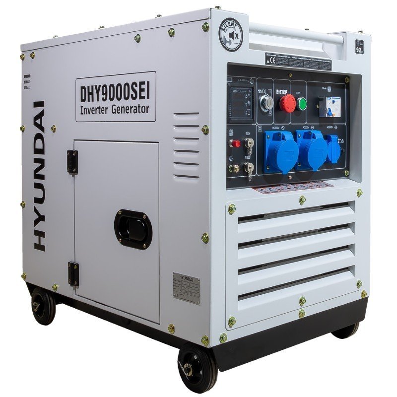 Generatore elettrico Diesel Inverter Hyundai DHY9000SEI 6500W