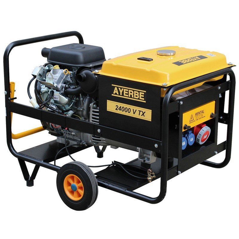 Generatore elettrico a benzina Ayerbe AY 24000 V TX E 19200 W
