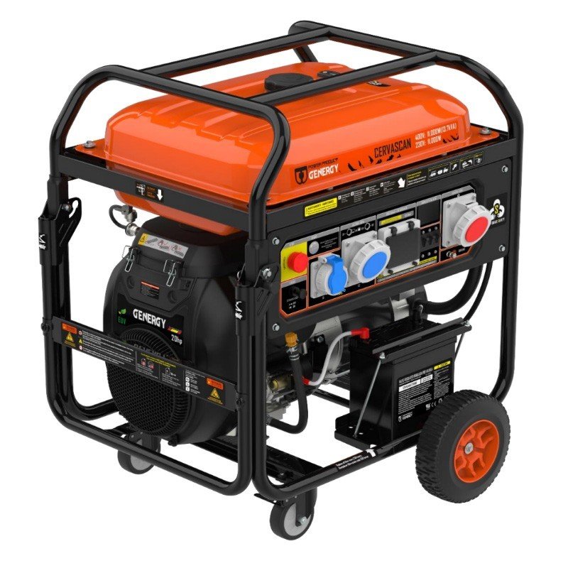 Generatore elettrico a benzina Genergy Cervascán II-S DualVolt