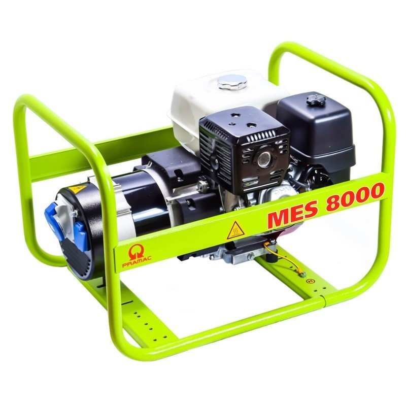 Generatore elettrico a benzina Pramac MES8000 6400 W