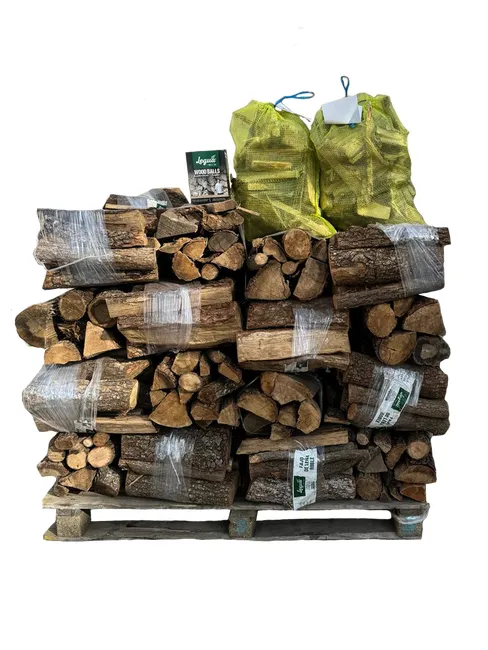 Eichenholz-Pallet mit 340 kg