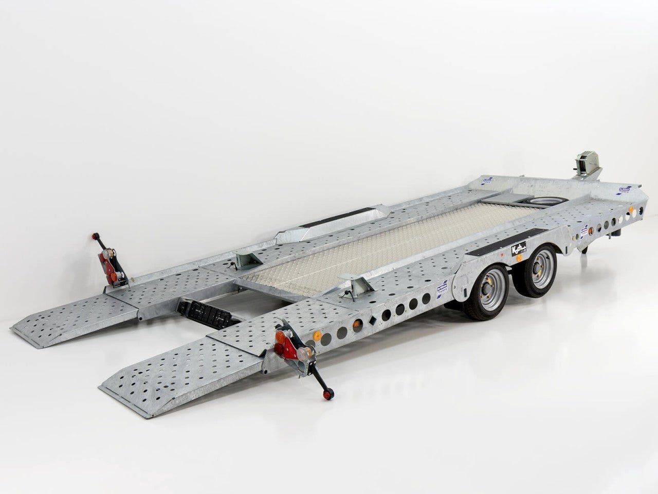 Reboque de carro Ifor Williams 220x500cm 3.5t Tipo:CT177 Piso de alumínio