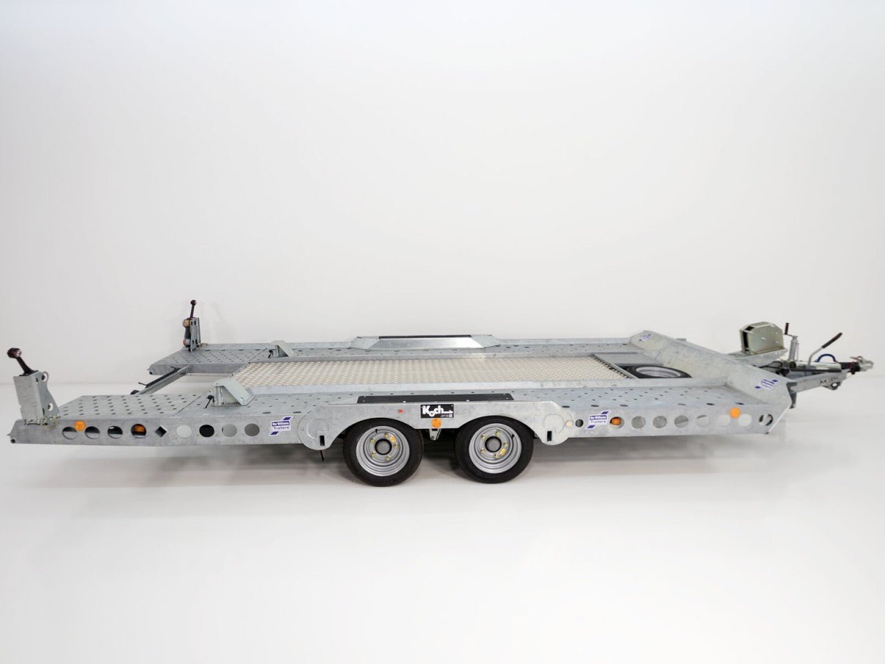 Reboque de carro Ifor Williams 220x500cm 3.5t Tipo:CT177 Piso de alumínio