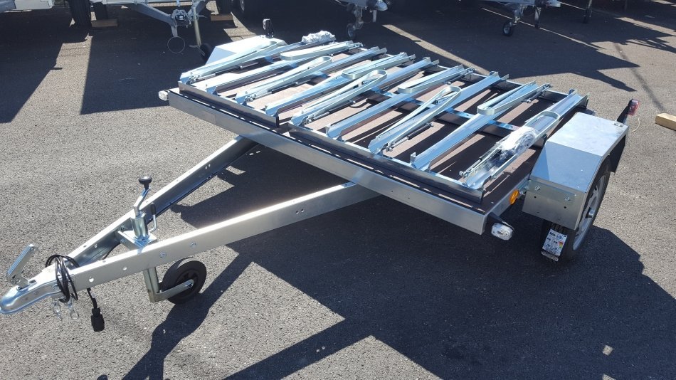 Fahrradanhänger Orme-R186 – sicherer Transport für 9 Fahrräder