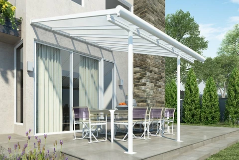 Coperture per terrazze in alluminio Sierra Palram – Canopia 3 x 3,05 m bianco